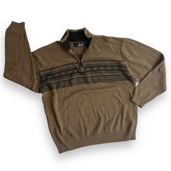 Y2K Oscar De La Renta XXL Men’s Pullover Sweater - Picture 8 of 8